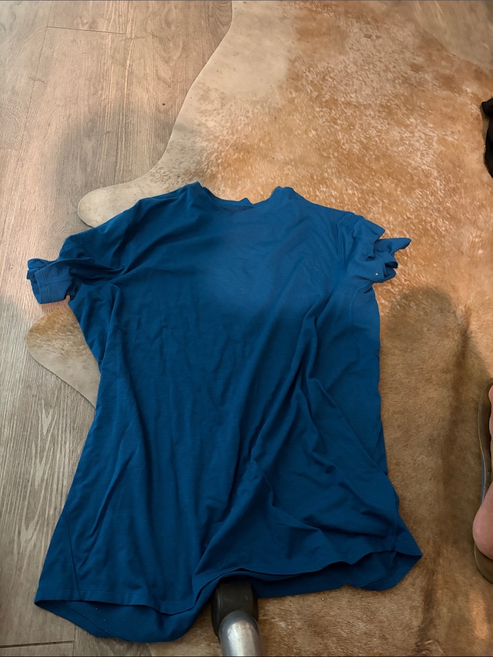 lululemon athletica Men’s Deep Teal Short Sleeve Crew